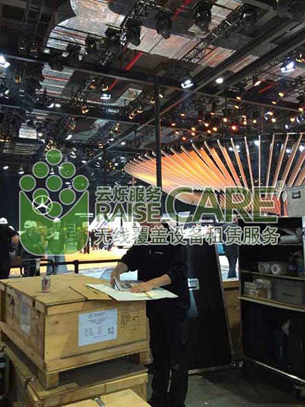 2015年第16屆上海國際車展無線覆蓋現(xiàn)場圖1