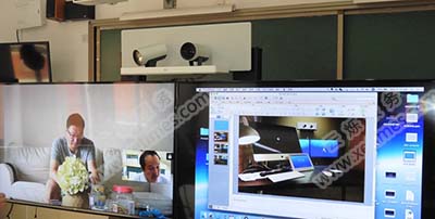 云教室部署遠(yuǎn)程視頻協(xié)作使用效果圖1