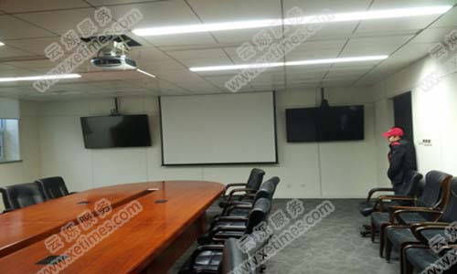 招商銀行北京支行安裝視頻會議系統(tǒng)設備效果圖