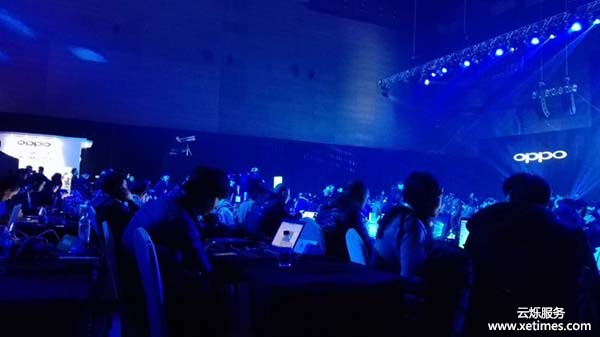 OPPO R9發(fā)布會現場視頻直播服務各大門戶媒體直播