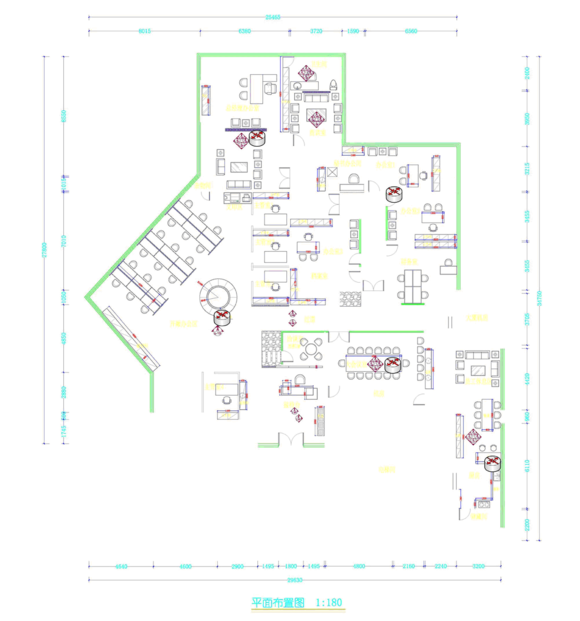 休閑會(huì)所無(wú)線網(wǎng)絡(luò)覆蓋點(diǎn)位設(shè)計(jì)圖2