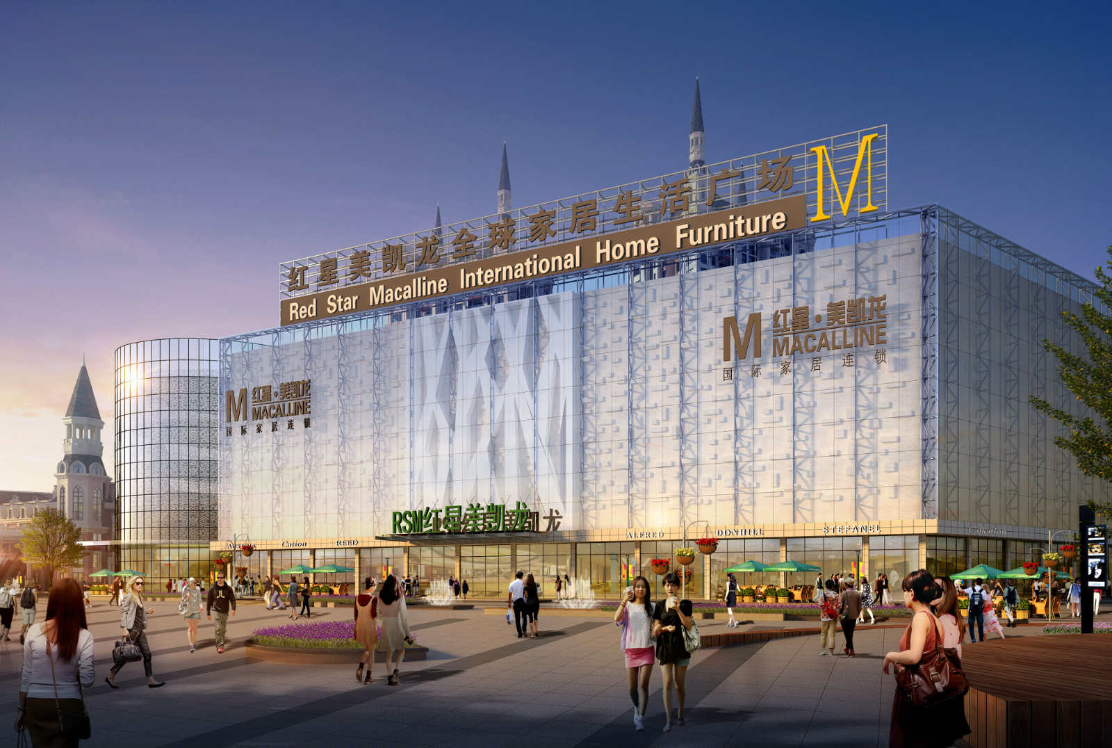 北京紅星美凱龍家具賣場(chǎng)無線覆蓋項(xiàng)目案例-----云爍服務(wù)