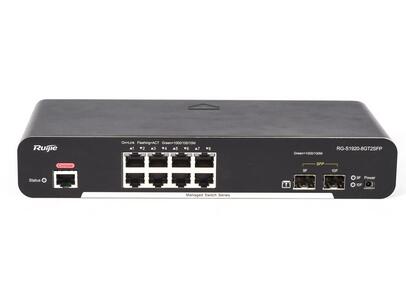 以太網(wǎng)交換機RG-S1920系列,支持Web開箱可管理